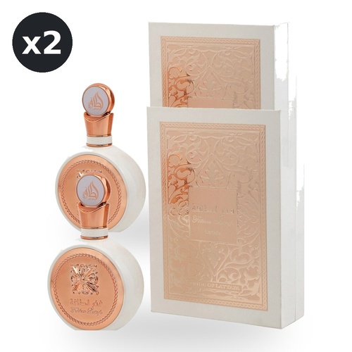Lattafa Fakhar Eau De Parfum EDP 100ml Spray Pack of 2