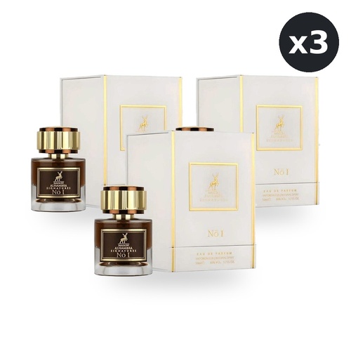 Maison Alhambra Signatures No I Unisex Eau De Parfum EDP 50ml Pack of 3
