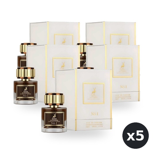 Maison Alhambra Signatures No I Unisex Eau De Parfum EDP 50ml Pack of 5