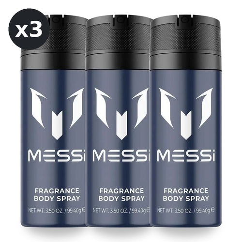 Messi Body Spray 150ml Pack of 3