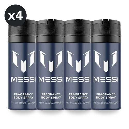 Messi Body Spray 150ml Pack of 4