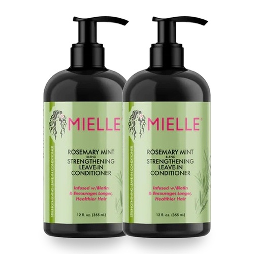 Mielle Rosemary Mint Strengthening Conditioner 355ml Pack of 2