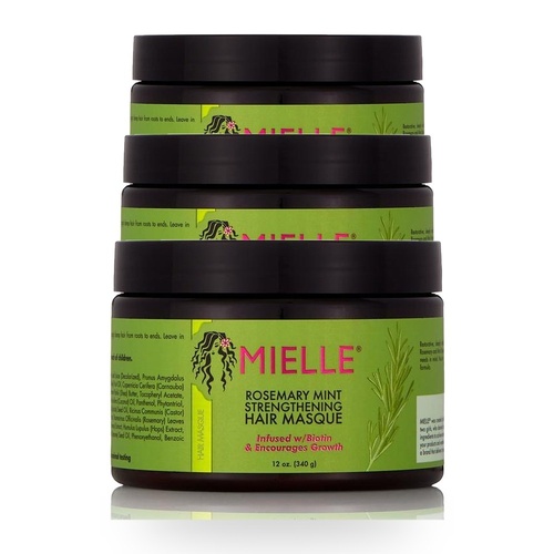 Mielle Rosemary Mint Hair Masque 340g Pack of 3