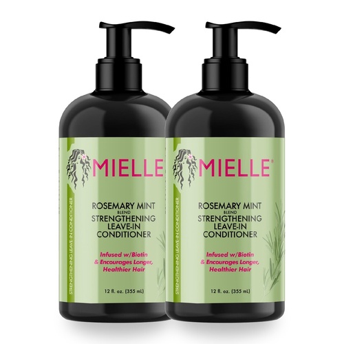 Mielle Rosemary Mint Leave - in Conditioner 355ml Pack of 2