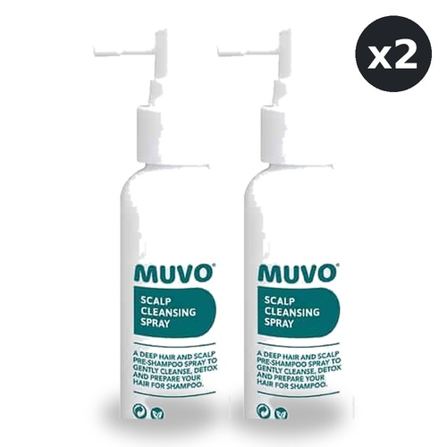 Muvo Scalp Cleansing Spray 100ml Pack of 2