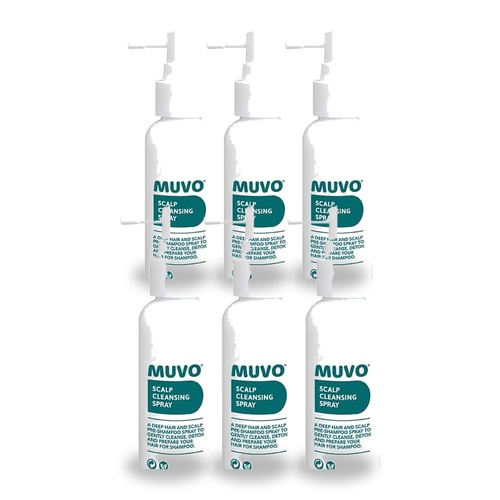 Muvo Scalp Cleansing Spray 100ml Pack of 6