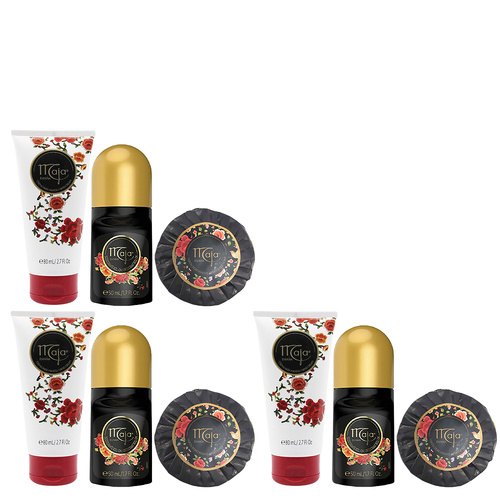 Maja Classic Soap Hand Cream Deo Roll On Skincare Set 100g 80ml 50ml