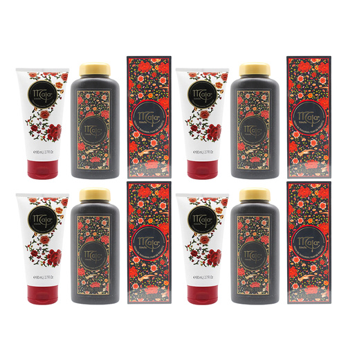 Maja Classic Body Care Set EDT 50ml Talc 100g Hand Cream 80ml Pack of 4