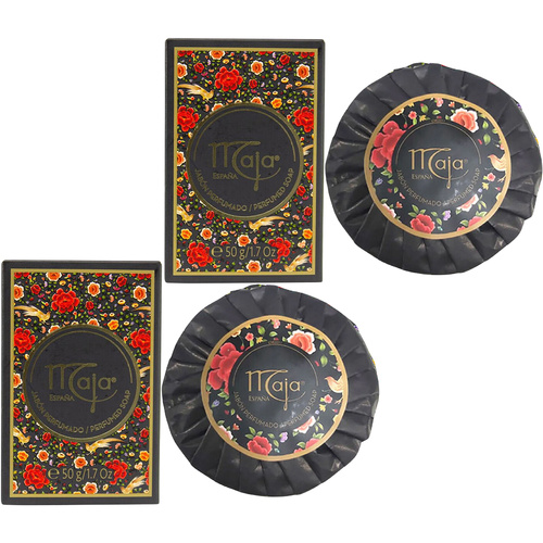 Maja Classic Perfumed Soap Duo Set 100g Round and 50g Hand Bar Pack of 2