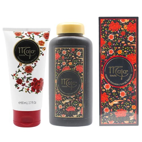 Maja Hand Cream EDT 50ml and Talcum Powder 100g Skincare Fragrance Set