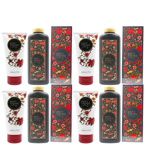 Maja 4 Pack EDT 100ml Hand Cream 80ml Talc 200g Fragrance Gift Set