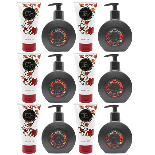 Maja Hand Soap 250ml and Moisture Hand Cream 80ml Duo Pack of 6