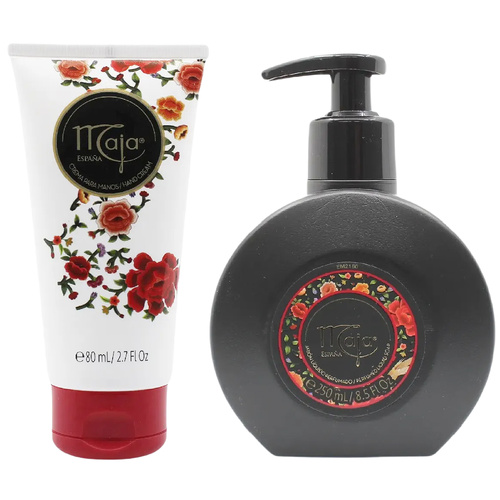 Maja Hand Soap 250ml and Moisture Hand Cream 80ml Hydrating Duo Set