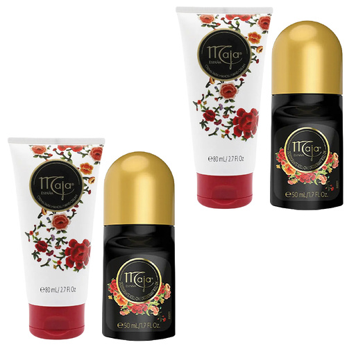 Maja Hand Cream 80ml and Deodorant Roll On 50ml Duo Pack of 2