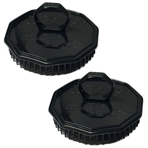 NuBrush Original Scalp Massage Brush 2 Pack Hair Beard Comb Dandruff Remover