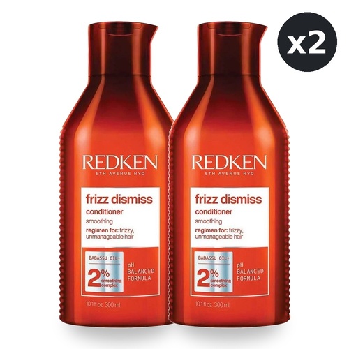 Redken Frizz Dismiss Conditioner 300ml Pack of 2