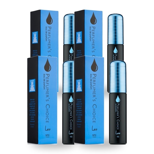 Perfumer's Choice Leo Eau De Parfum EDP 50ml Spray Pack of 4