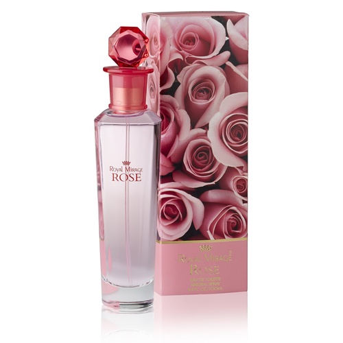Royal Mirage 100ml Eau De Toilette EDT Spray Rose for Women