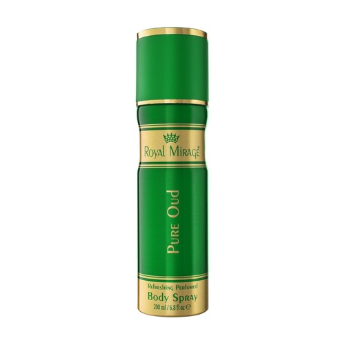 Royal Mirage 200ml Body Spray Pure Oud