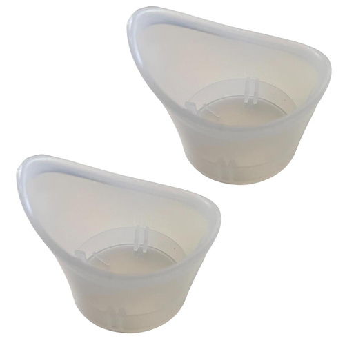 Surgical Basics Flexible Eye Bath 45 x 35 x 25 mm Pack of 2