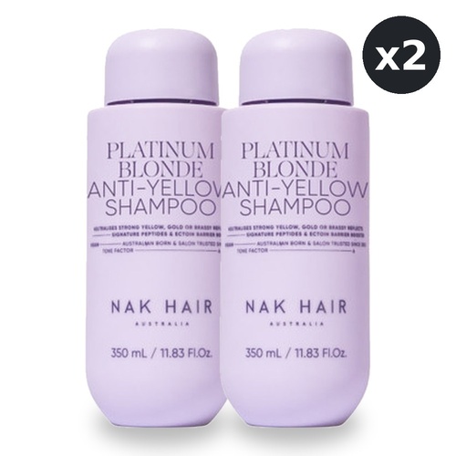 NAK Signature Blonde Conditioner 350ml Pack of 2