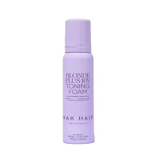 NAK Signature Blonde Plus 10v Toning Foam 100g