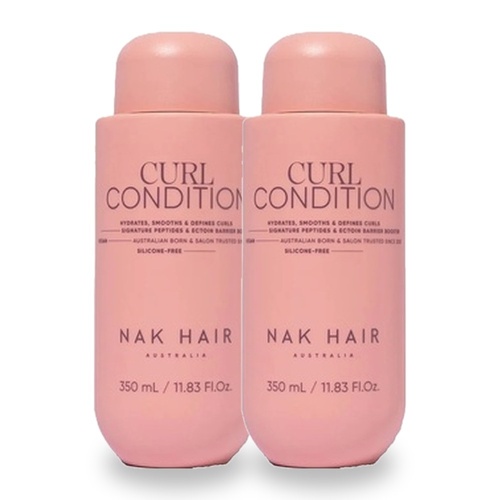 NAK Signature Curl Conditioner 350ml Pack of 2