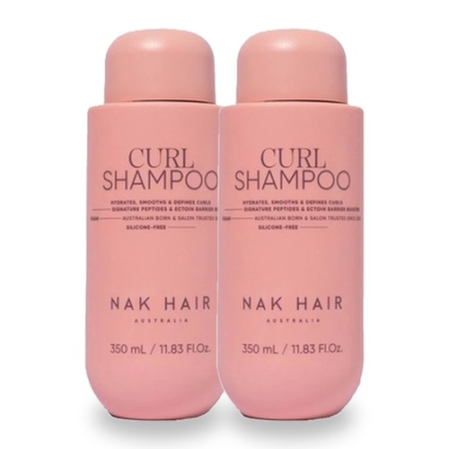NAK Signature Curl Shampoo 350ml Pack of 2