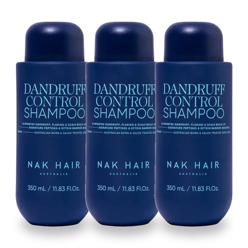 NAK Signature Dandruff Control Shampoo 350ml Pack of 3