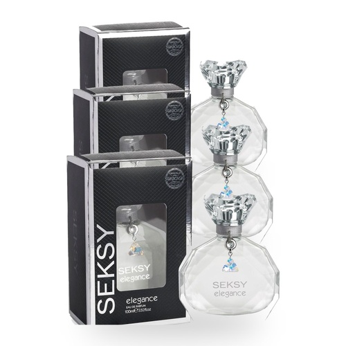 Seksy Elegance Eau De Parfum EDP 100ml Pack of 3