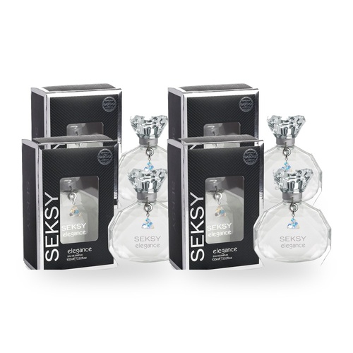 Seksy Elegance Eau De Parfum EDP 100ml Pack of 4