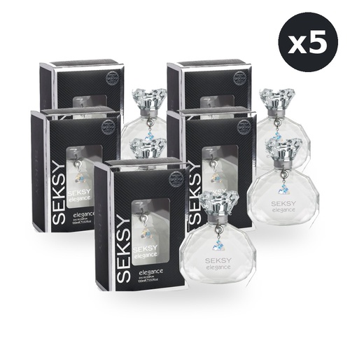Seksy Elegance Eau De Parfum EDP 100ml Pack of 5