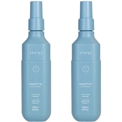 Skelp Head First Hair and Scalp PreCleanser 2x 150ml Australian Made