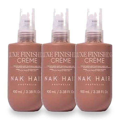 NAK Signature Luxe Finishing Creme 100ml Pack of 3