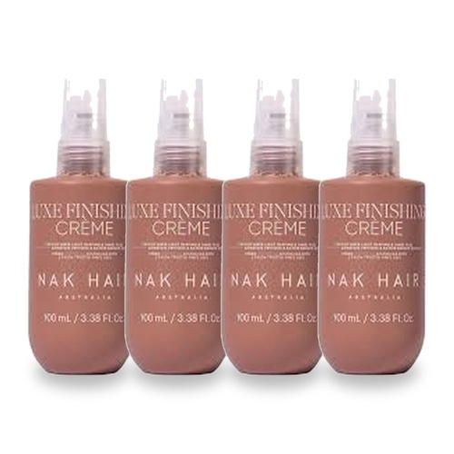 NAK Signature Luxe Finishing Creme 100ml Pack of 4