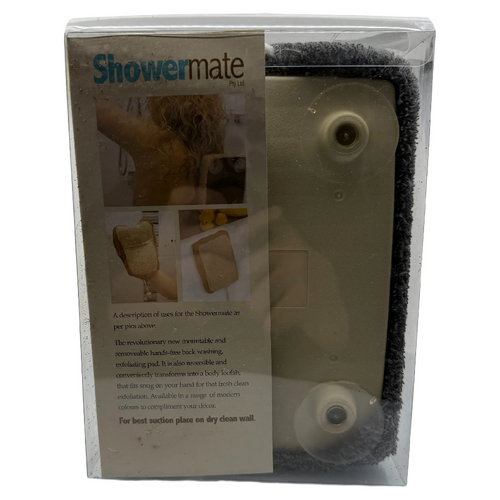 Showermate Revolutionary Mobility Impaired Hands Free Exfoliating Pad Grey