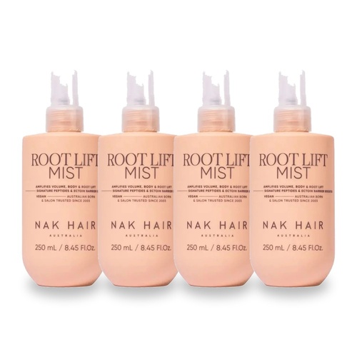 NAK Signature Root Lift Mist 250ml Pack of 4