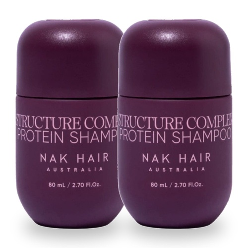 NAK Signature Structure Complex Protein Shampoo 80ml Pack of 2