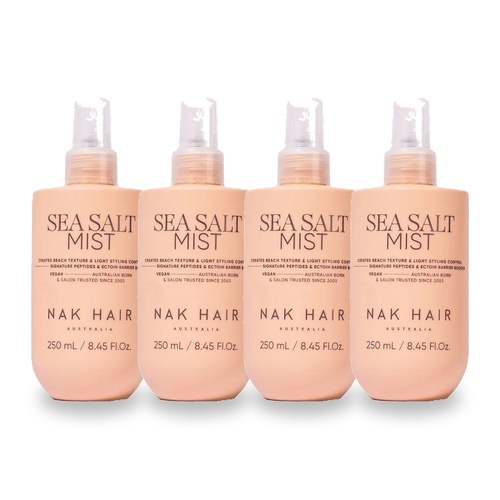 NAK Signature Sea Salt Mist 250ml Pack of 4