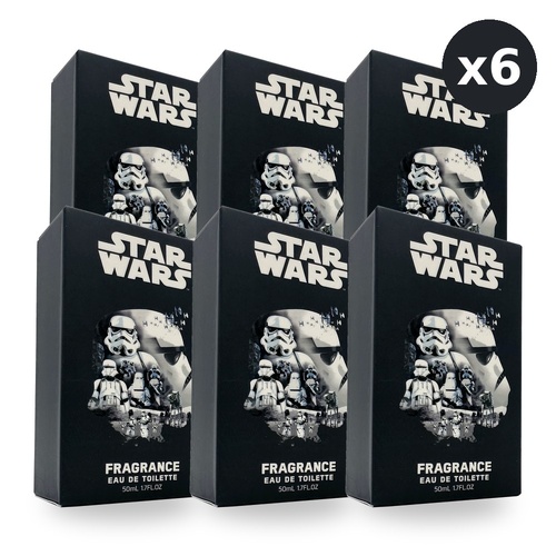 Star Wars Legacy Collectors Storm Trooper Fragrance Eau De Toilette EDT 50ml Pack of 6