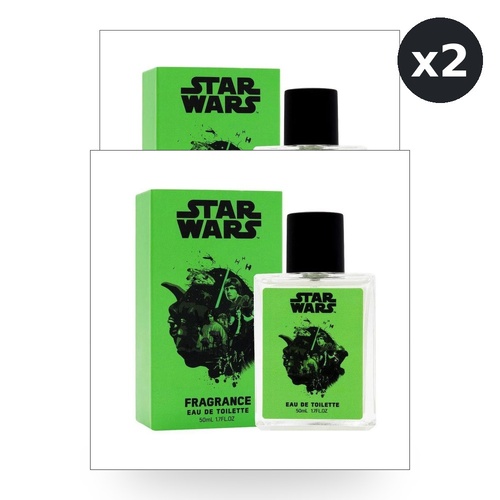 Star Wars Legacy Collectors Yoda Fragrance Eau De Toilette EDT 50ml Pack of 2