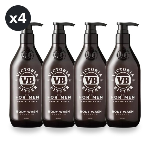 Victoria Beckham Vb Body Wash Stubby Pump Bottle 375ml Pack of 4