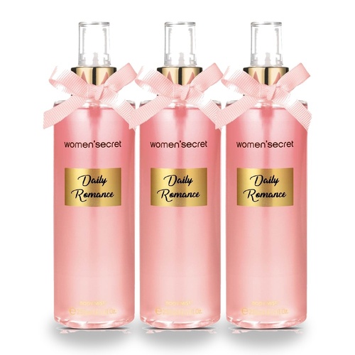 Womens Secret Mist Daily Romance 250ml Pack of 3