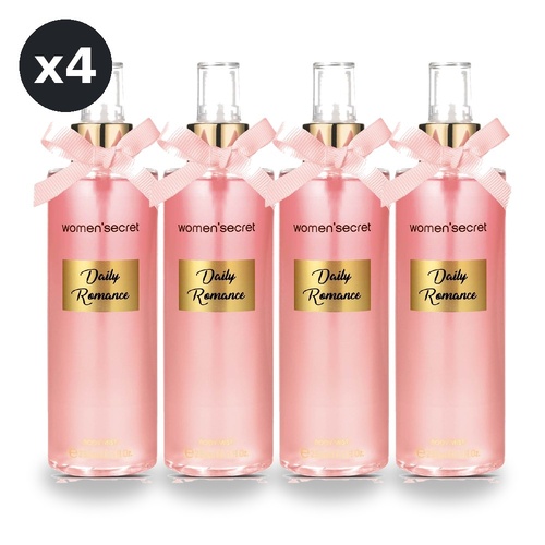Womens Secret Mist Daily Romance 250ml Pack of 4