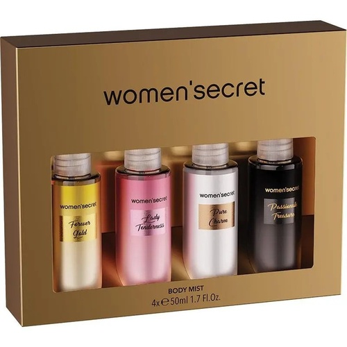 Womens Secret Set Metallic 4 x 50ml