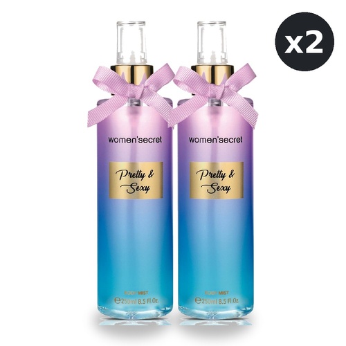 Womens Secret Mist Pretty & Sexy 250ml Pack of 2
