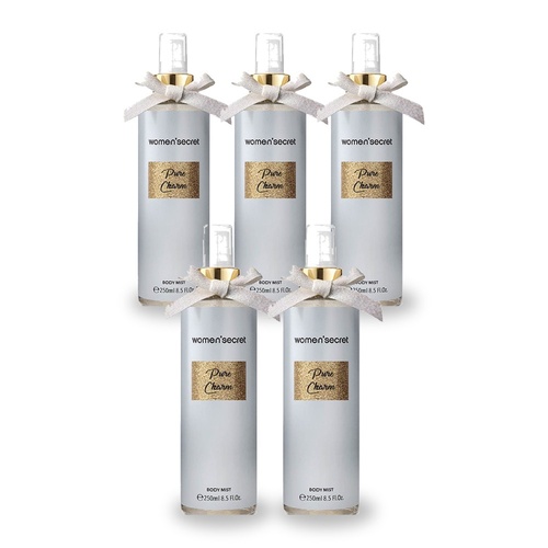 Womens Secret Mist Pure Charm 250ml Pack of 5