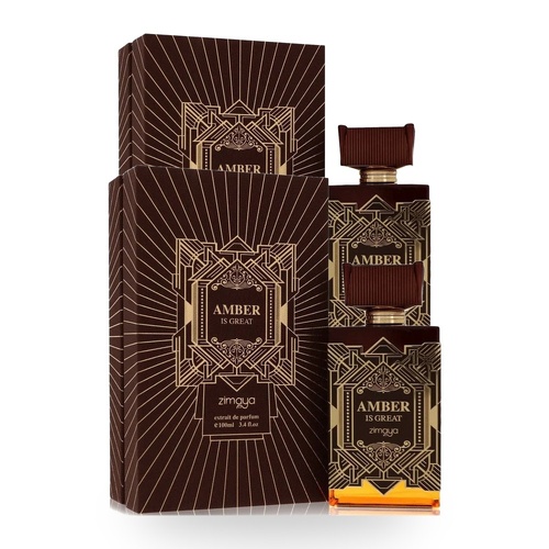 Zimaya Amber Is Great Unisex Extrait De Parfum 100ml Pack of 2